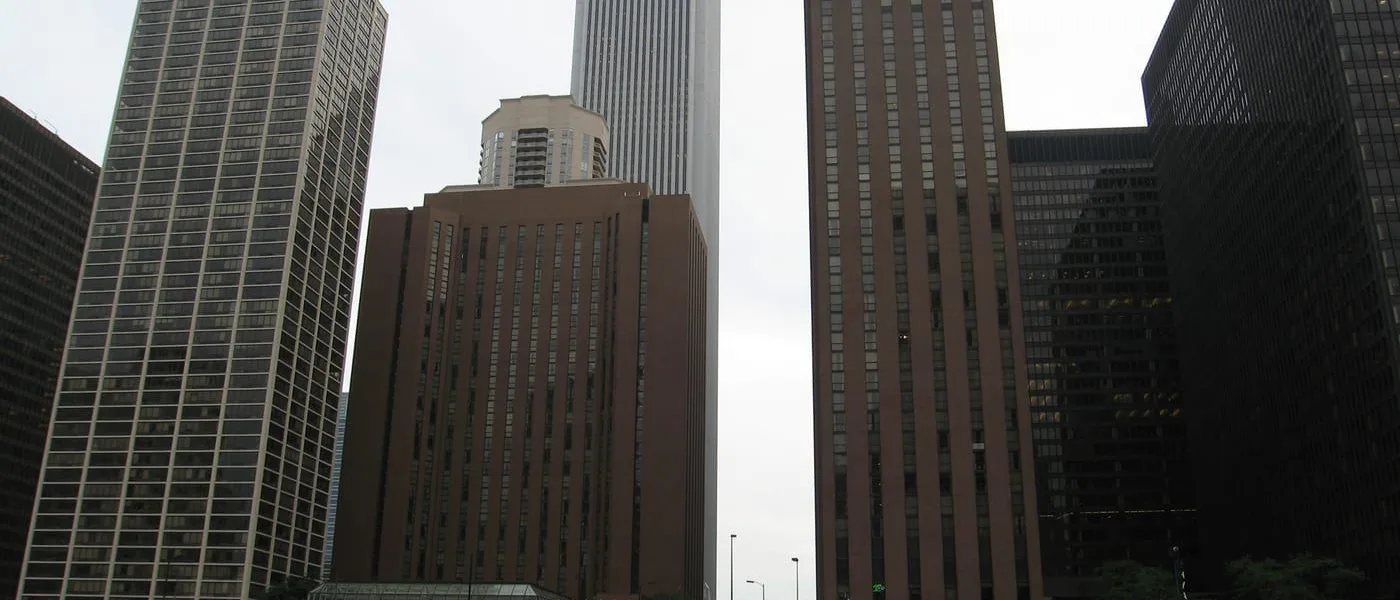 The Hyatt Regency Chicago, flagship of the Pritzker hotel empire