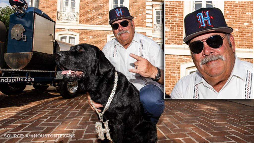 Daniel Cal McNair at a Houston Texans event